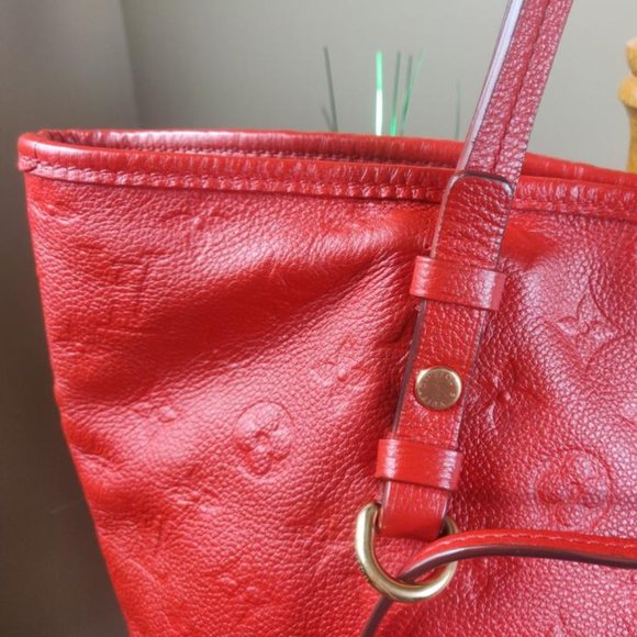 Auth Louis Vuitton Citadine Pm Noir Empriente Orange - Picture 3 of 11